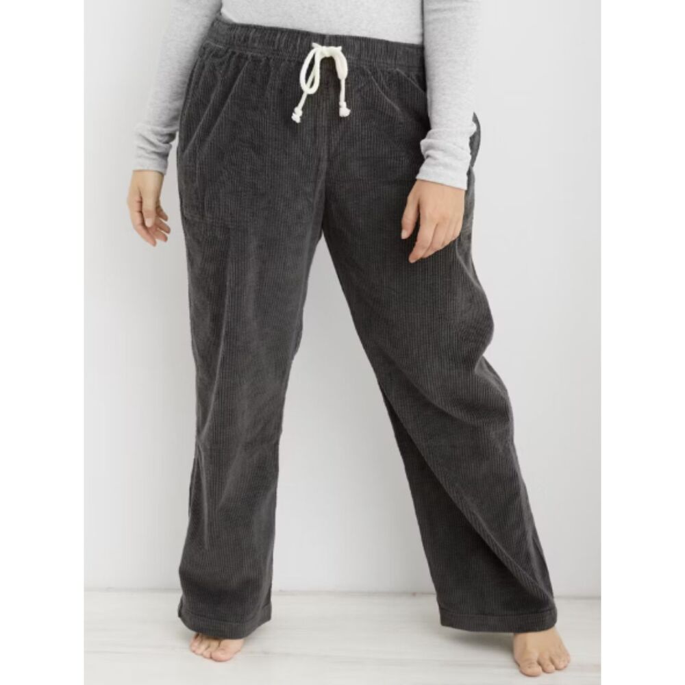 Aerie Corduroy Low Rise Pant Size Large NWOT